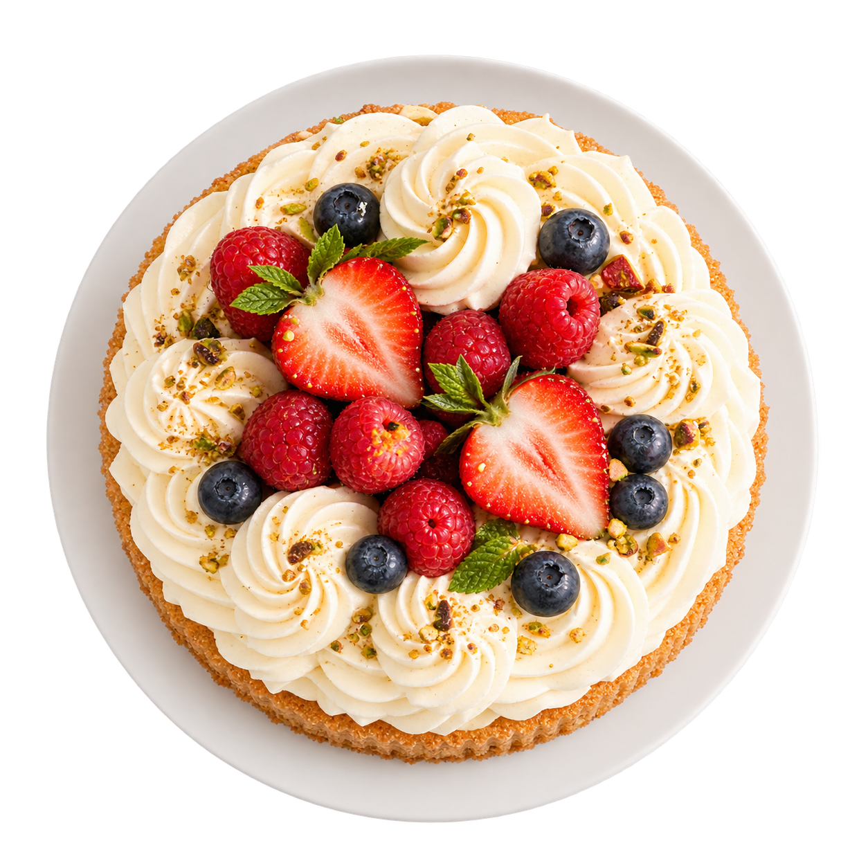 Torte ar ogām